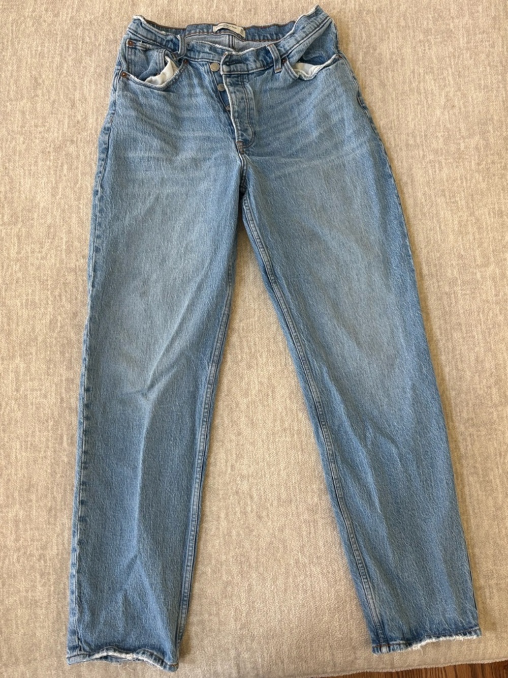 Abercrombie & Fitch Dad High Rise Jeans